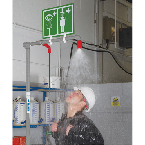 Combination Shower with Closed ABS Bowl & Top Inlet, Pedestal WestPier