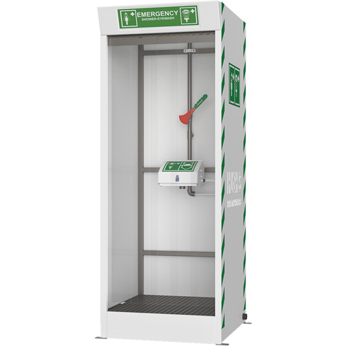 Emergency Cubicle Shower & Covered Eye & Face Wash WestPier