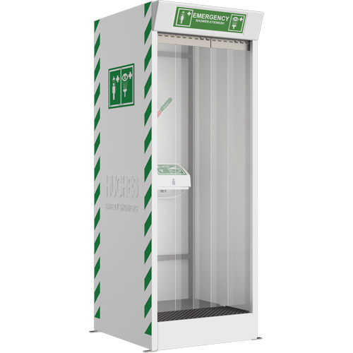 Emergency Cubicle Shower & Covered Eye & Face Wash WestPier
