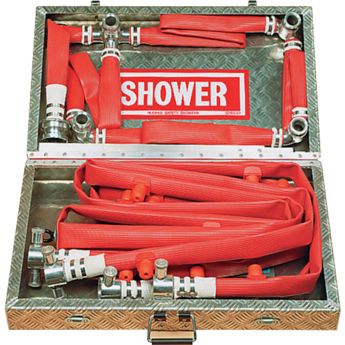 16-Nozzle Portable Decontamination Shower, Meets None WestPier