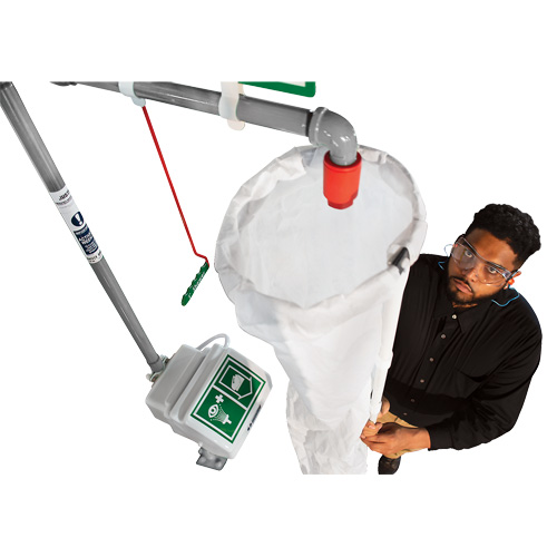 Safety Shower Test Kit with Bucket & Shower Sock WestPier