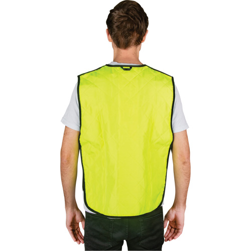 Evaporative Cooling Vest, Medium, High Visibility Lime-Yellow WestPier