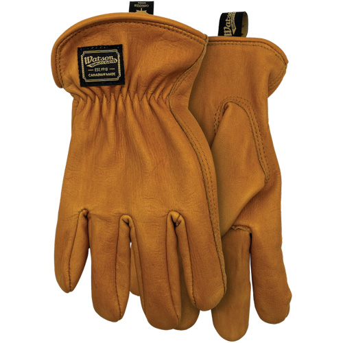597CR The Duke Cut-Resistant Gloves, Size Medium, Cowhide/Para-Aramid/Polyester/Stainless Steel Shell, ASTM ANSI Level A5 WestPier