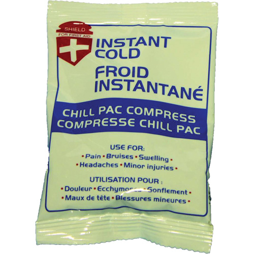 Instant Chill Pac Compress, Cold, Single Use, 4" x 6" WestPier