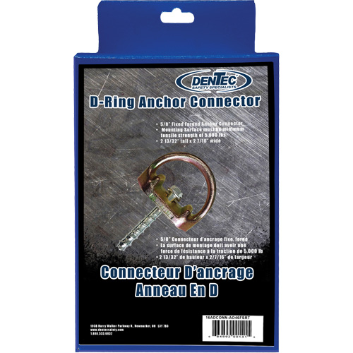 Anchor Connector, D-Ring, Temporary Use WestPier