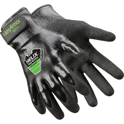 Helix&reg; 3027 Gloves, Size 6/X-Small, 21 Gauge, Nitrile Coated, HPPE Shell, ASTM ANSI Level A7 WestPier