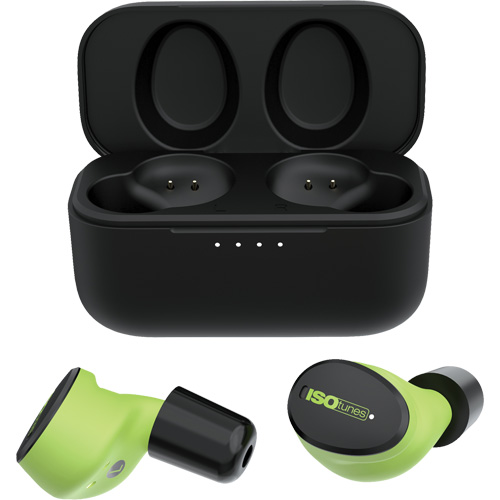 Safety Green Free Aware Wireless Bluetooth Earbuds WestPier