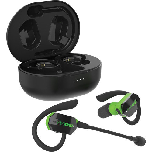 &eacute;couteurs Bluetooth UltraComm Aware noir & vert WestPier