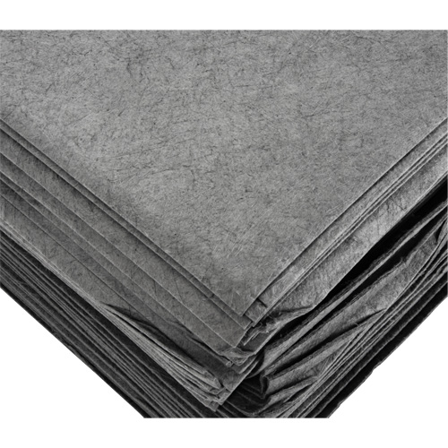 Feuilles absorbantes souffl&eacute;es, Universel, 15" x 19", 8 gal. d'absorption WestPier