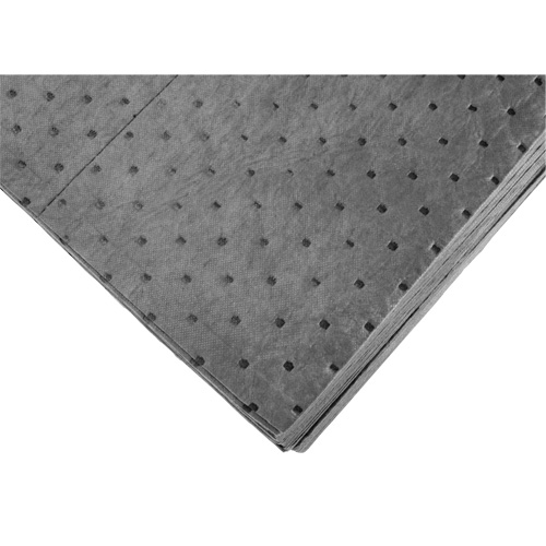 Feuilles absorbantes li&eacute;es, Universel, 15" x 19", 12 gal. d'absorption WestPier