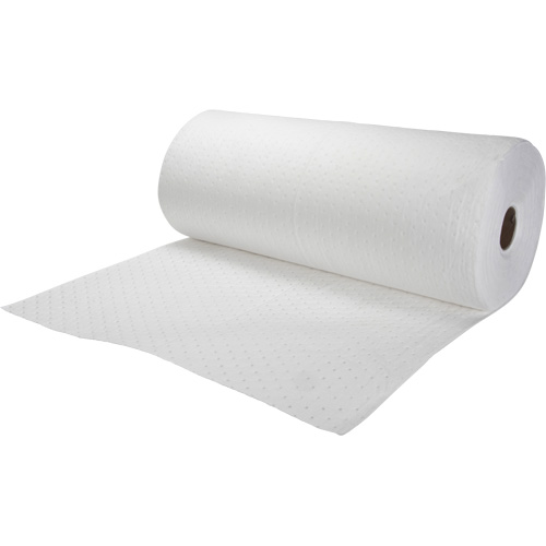 Bonded Sorbent Rolls, Mediumweight, 150' L x 30" W, 20 gal. Absorbancy WestPier