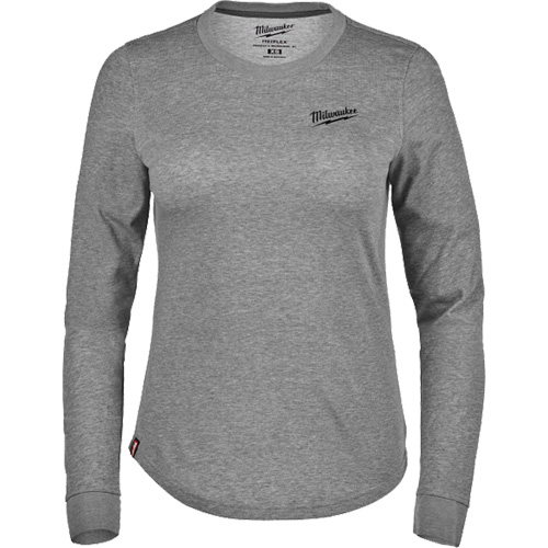 FREEFLEX Long-Sleeve Hybrid T-Shirt, Women's, X-Small, Grey WestPier