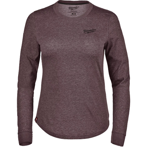 T-shirt hybride &agrave; manches longues FREEFLEX, Femmes, T-petit, Mauve WestPier