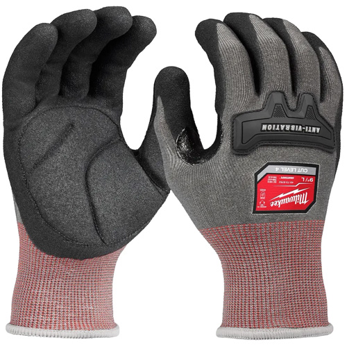 High-Dexterity Anti-Vibration Gloves, Size Small, Synthetic Palm WestPier