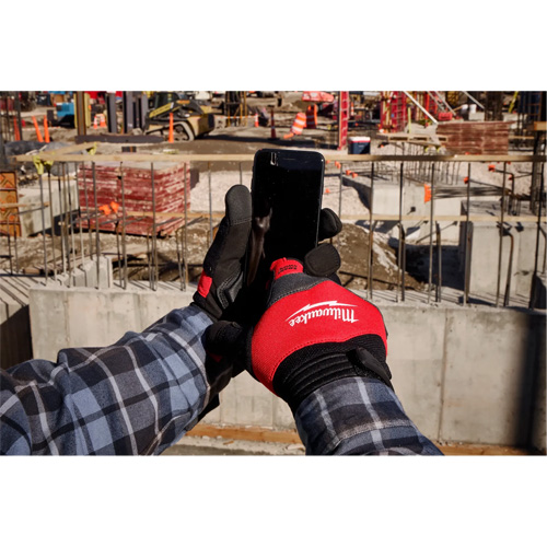 Gants de travail antivibration, Taille Petit, Paume Synth&eacute;tique WestPier