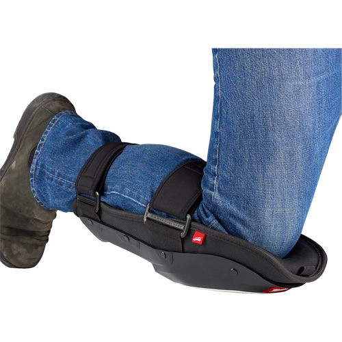 Dynamic Flooring Knee Pad, Hook and Loop Style, Plastic Caps, Foam Pads WestPier