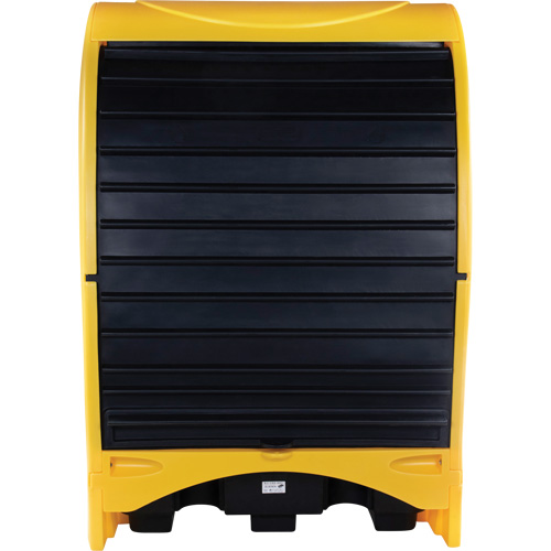 2-Drum Hard Cover Spill Pallet, 43.11" L x 61.61" W x 83.07" H, 1433 lbs. Load Capacity WestPier