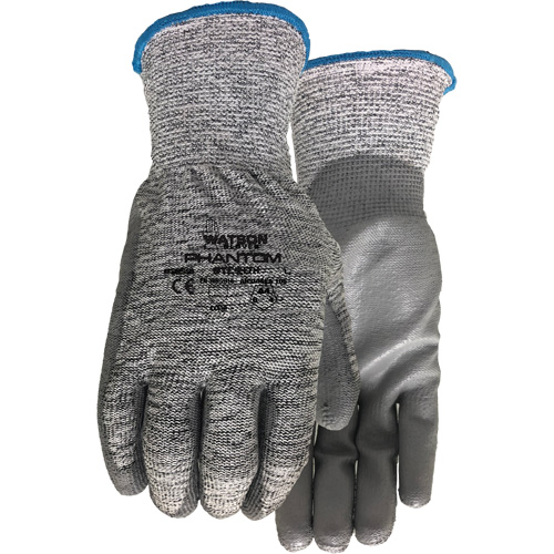 Gants 369 Stealth Phantom, Taille T-petit, Calibre 13, Rev&ecirc;tement Polyur&eacute;thane, Enveloppe en Acier inoxydable/PEHP/Fibre de verre, ASTM ANSI niveau A4/EN 388 niveau D WestPier