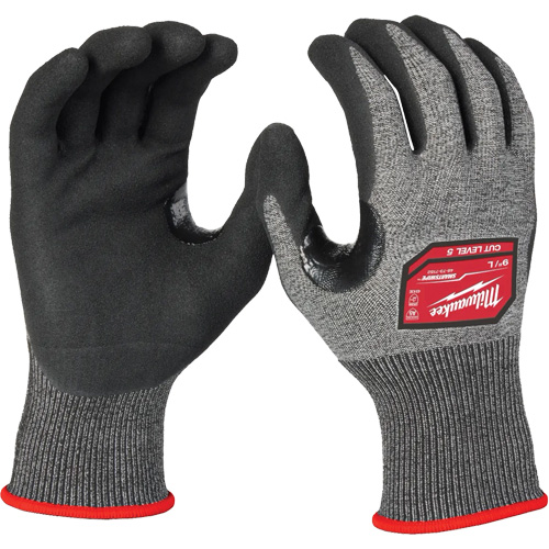 Gants de haute dext&eacute;rit&eacute;, Taille Moyen, Calibre 18, Rev&ecirc;tement Nitrile, Enveloppe en Poly&eacute;thyl&egrave;ne, ANSI/ISEA 105 niveau 5 WestPier