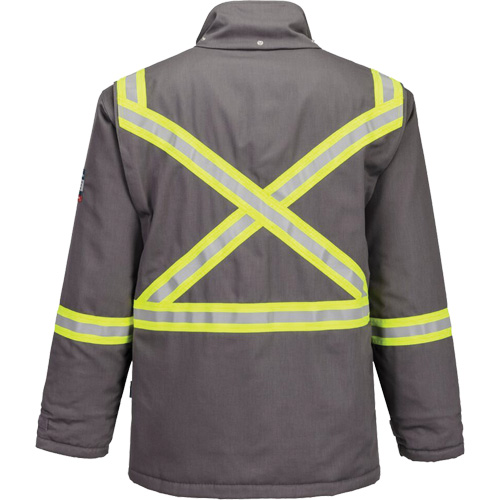 Bizflame&reg; 88/12 Insulated Winter Parka, Grey, Medium (Tall) WestPier
