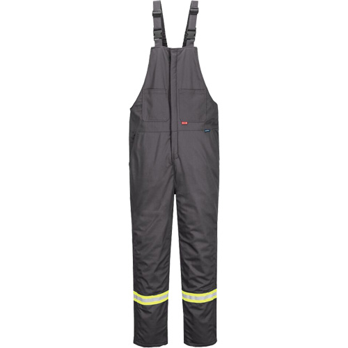 Pantalon &agrave; bavette isol&eacute; 88/12 Bizflame, Coton/Nylon, Moyen (grande taille), Gris WestPier