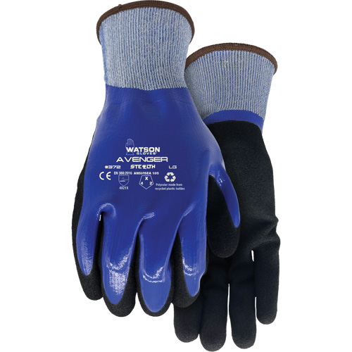 Gants Stealth Avenger 372, Petit, R&ecirc;vetement Nitrile, Calibre 15, Enveloppe en rPET WestPier