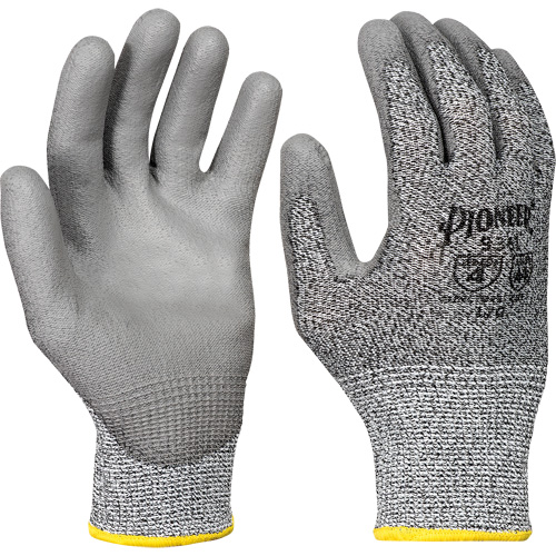 Gants r&eacute;sistant &agrave; la coupe, Taille Petit, Calibre 13, Rev&ecirc;tement Polyur&eacute;thane, ASTM ANSI niveau A4 WestPier