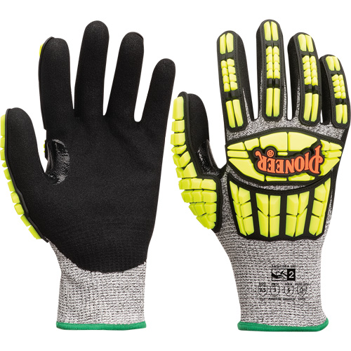 Gants r&eacute;sistant aux coupures et chocs, Petit, Paume en Synth&eacute;tique, Poignet Poignet en tricot WestPier