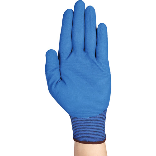 HyFlex&reg; 11-814 Gloves, Size 5/2X-Small, 18 Gauge, Foam Nitrile Coated, Nylon/Spandex Shell, ASTM ANSI Level A1/EN 388 Level 1/EN 388 Level A WestPier