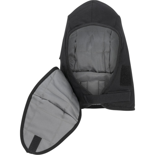 Doublure matelass&eacute;e ignifug&eacute;e Pioneer 766A pour casque de s&eacute;curit&eacute; avec embout buccal amovible, Noir/Gris, Coton/FR-Tech/Modacrylique/Nylon WestPier