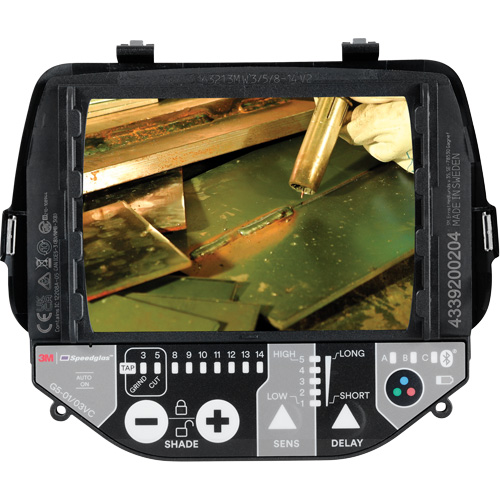 Speedglas G5 Auto-Darkening Variable Colour Filter, 2-4/5" W x 4-1/4" H Viewing Area, For Use With G5-01 and G5-03 helmets WestPier