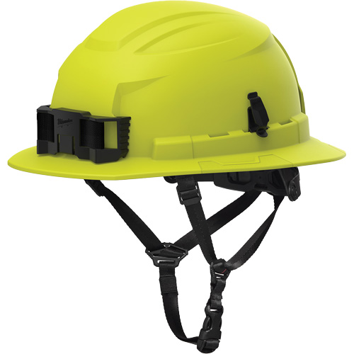 BOLT Full Brim Safety Helmet, Meets CSA Type 2, Ratchet Suspension, Non-Vented WestPier