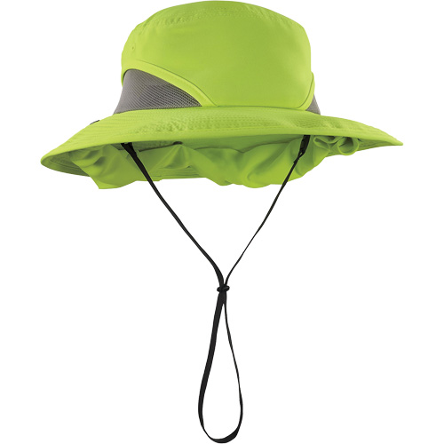 Chill-Its 8934 Ranger Hat with Neck Shade, Small/Medium, Hi-Vis Lime WestPier