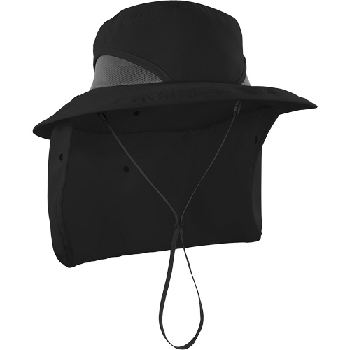 Chill-Its 8934 Ranger Hat with Neck Shade, Large/X-Large, Black WestPier