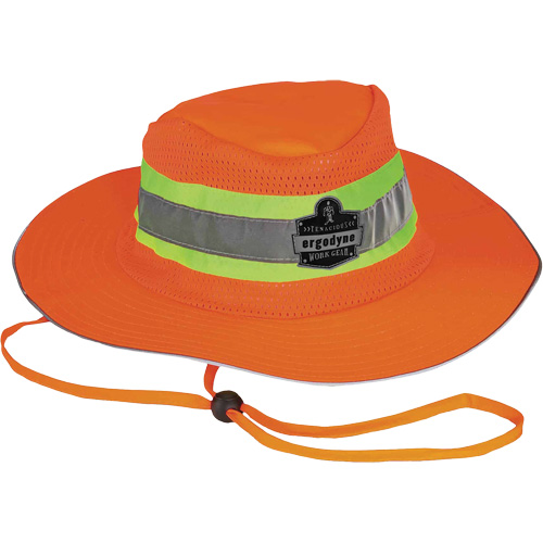 GloWear 8935 Ranger Sun Hat, Large/X-Large, High Visibility Orange, Polyester WestPier