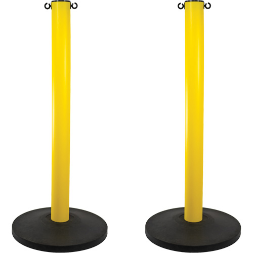 Montant industriel, Hauteur de 37", Jaune WestPier