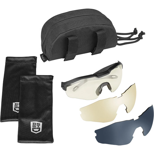 MY6 Safety Glasse Eyeshield Kit, Clear/Copper/Smoke Lens, Anti-Fog/Anti-Scratch, ANSI Z87+ WestPier