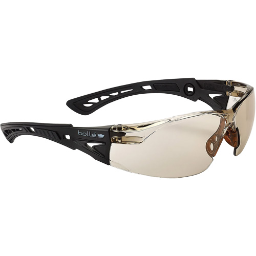 Rush+ BSSI Safety Glasses, Brown/Copper Lens, Anti-Fog/Anti-Scratch, ANSI Z87+ WestPier