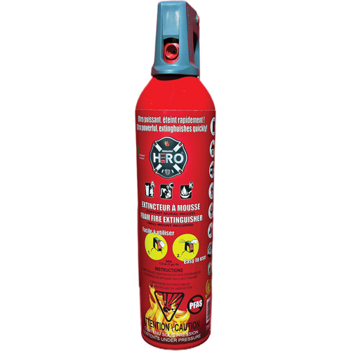 Hero 911 PFAS-Free Fire Extinguisher, ACK, 750 ml Capacity WestPier