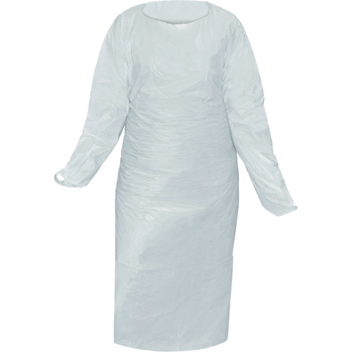 Blouse CoverMe avec passe-pouces, Taille unique, Blanc, Poly&eacute;thyl&egrave;ne WestPier