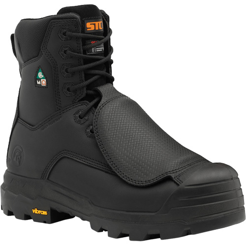 Bottes de travail Vulcan avec protecteur m&eacute;tatarsien &agrave; l'ext&eacute;rieur, Cuir, Taille 5, Imperm&eacute;able WestPier