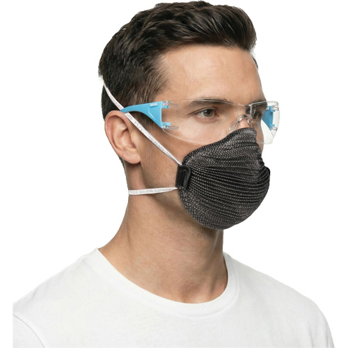 Adapt Lite Blue/White Safety Glasses, Clear Lens, Anti-Fog/Anti-Scratch, ANSI Z87+/Meets/Exceeds CSA Z94.3 WestPier