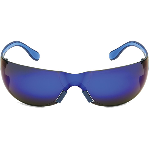 Adapt Lite Safety Glasses, Blue Mirror Lens, Anti-Fog/Anti-Scratch, ANSI Z87+/Meets/Exceeds CSA Z94.3 WestPier