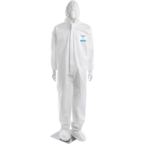 CoverMe XP1800 Coverall, 3X-Large, White, Microporous WestPier