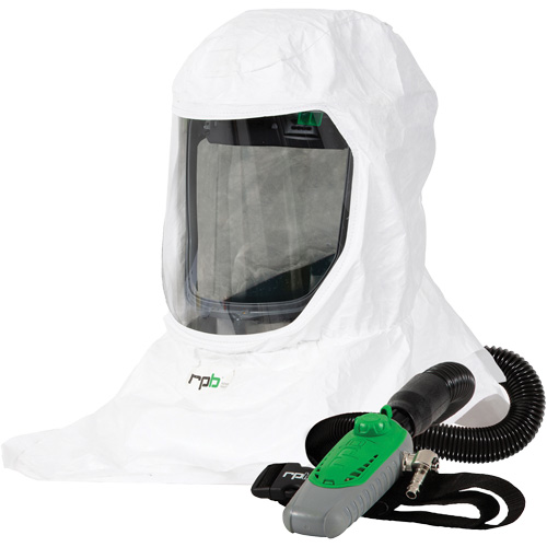 T-Link Respirator with Bump Cap, Breathing Tube & C40, Loose Fitting Hood & Faceshield WestPier