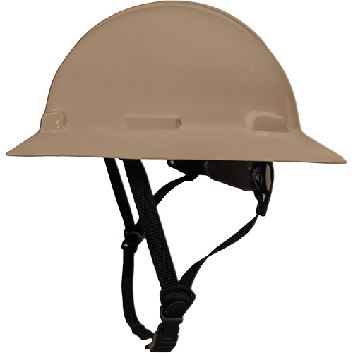 Casque de s&eacute;curit&eacute; &agrave; bordure compl&egrave;te LIDGUARD avec mentonni&egrave;re, R&eacute;pond aux normes CSA type 2, Suspension Rochet, Ventil&eacute; WestPier