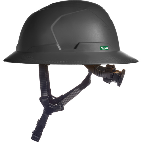 V-Gard H2&reg; Full Brim Safety Helmet, Ratchet Suspension, Non-Vented WestPier