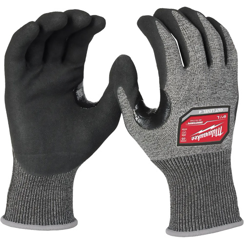 Gants haute dext&eacute;rit&eacute; r&eacute;sistants &agrave; la coupe, Taille 2T-Grand, Calibre 18, Rev&ecirc;tement Nitrile, Enveloppe en Poly&eacute;thyl&egrave;ne, ANSI/ISEA 105 niveau 4/EN 388 niveau D WestPier
