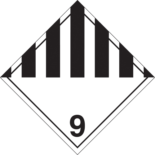 Plaque-&eacute;tiquette TMD divers dangers, Plastique WestPier