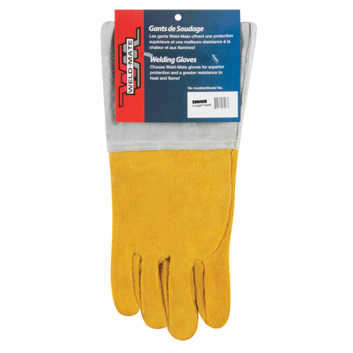 Superior Fit TIG Welding Gloves, Split Deerskin, Size X-Large WestPier